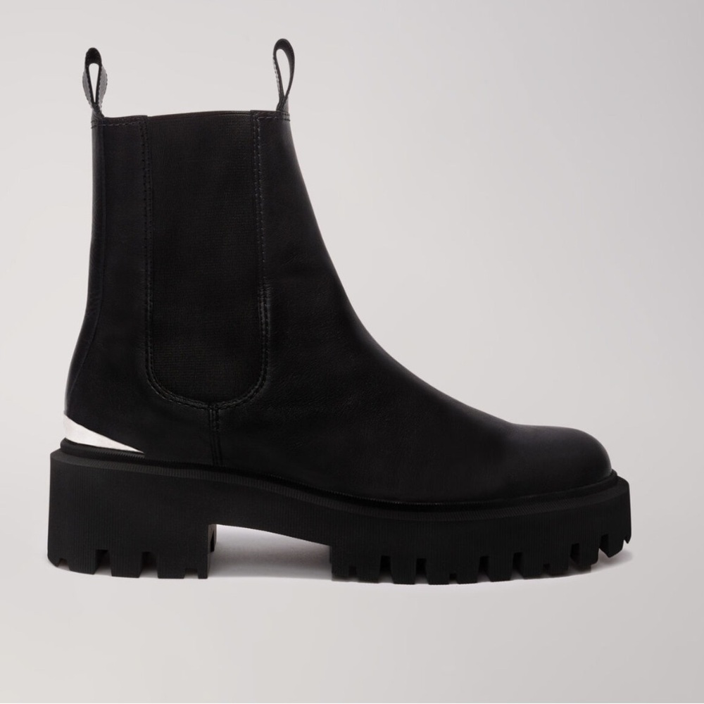 Maje Platform Chelsea Boots